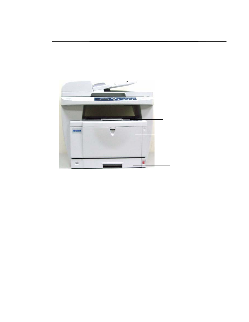External view | Avision AM7100N (MT-0904B) User Manual | Page 9 / 153