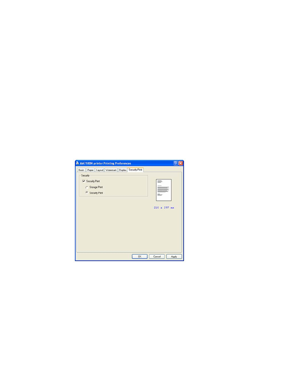 Setting security for your file | Avision AM7100N (MT-0904B) User Manual | Page 92 / 153