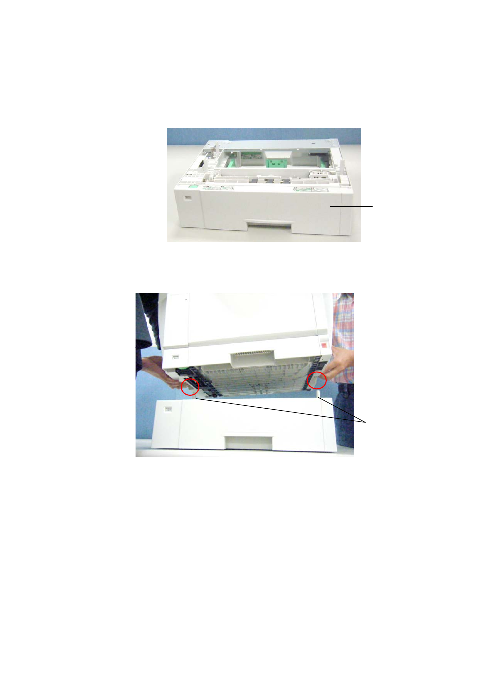 Installing tray 2 (optional) | Avision AM7000N (MT-0904B) User Manual | Page 117 / 122