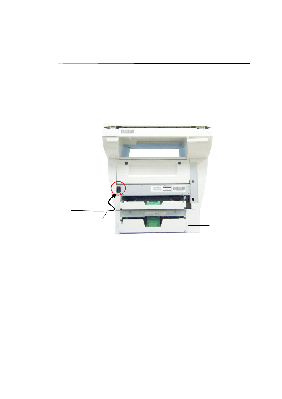 Connecting the power cable | Avision AM7000N (MT-0904B) User Manual | Page 29 / 122