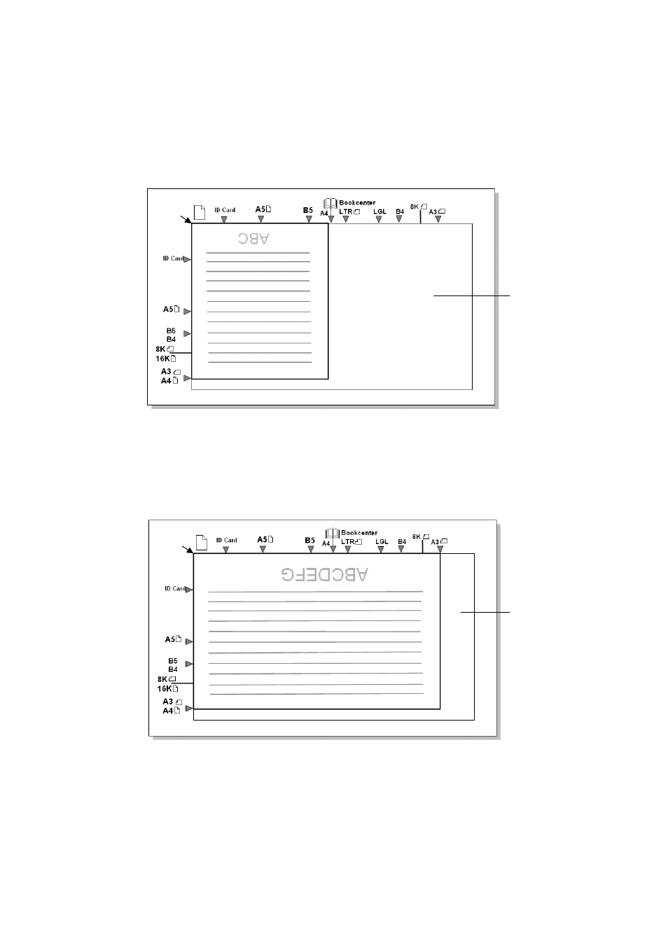 Paper orientation | Avision AM7000N (MT-0904B) User Manual | Page 43 / 122