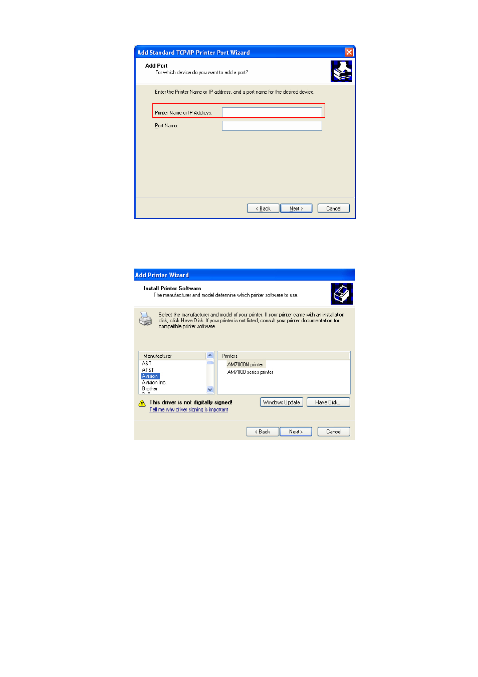 Avision AM7000N (MT-0904B) User Manual | Page 61 / 122