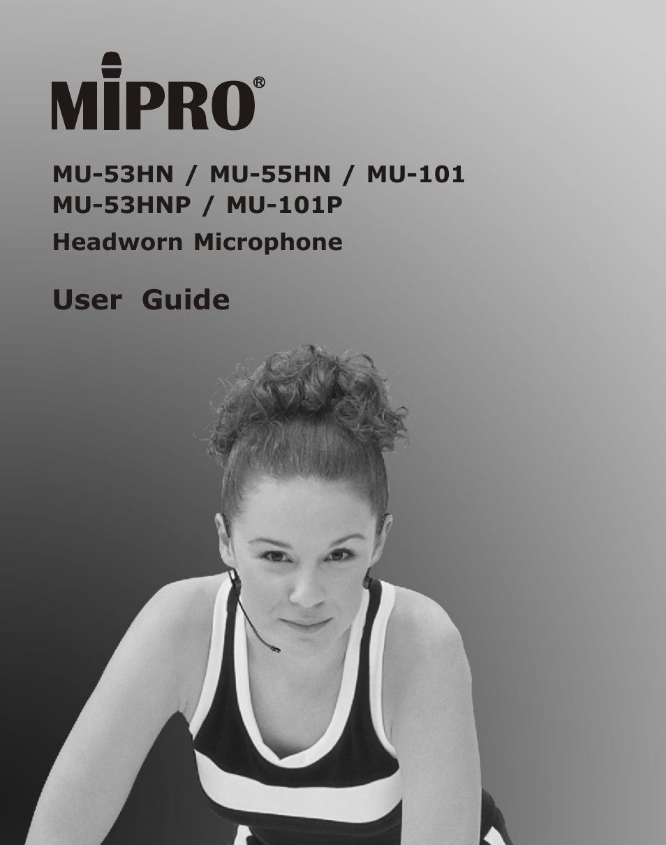 Avlex MU-53HNX Headworn Microphone User Manual | 10 pages