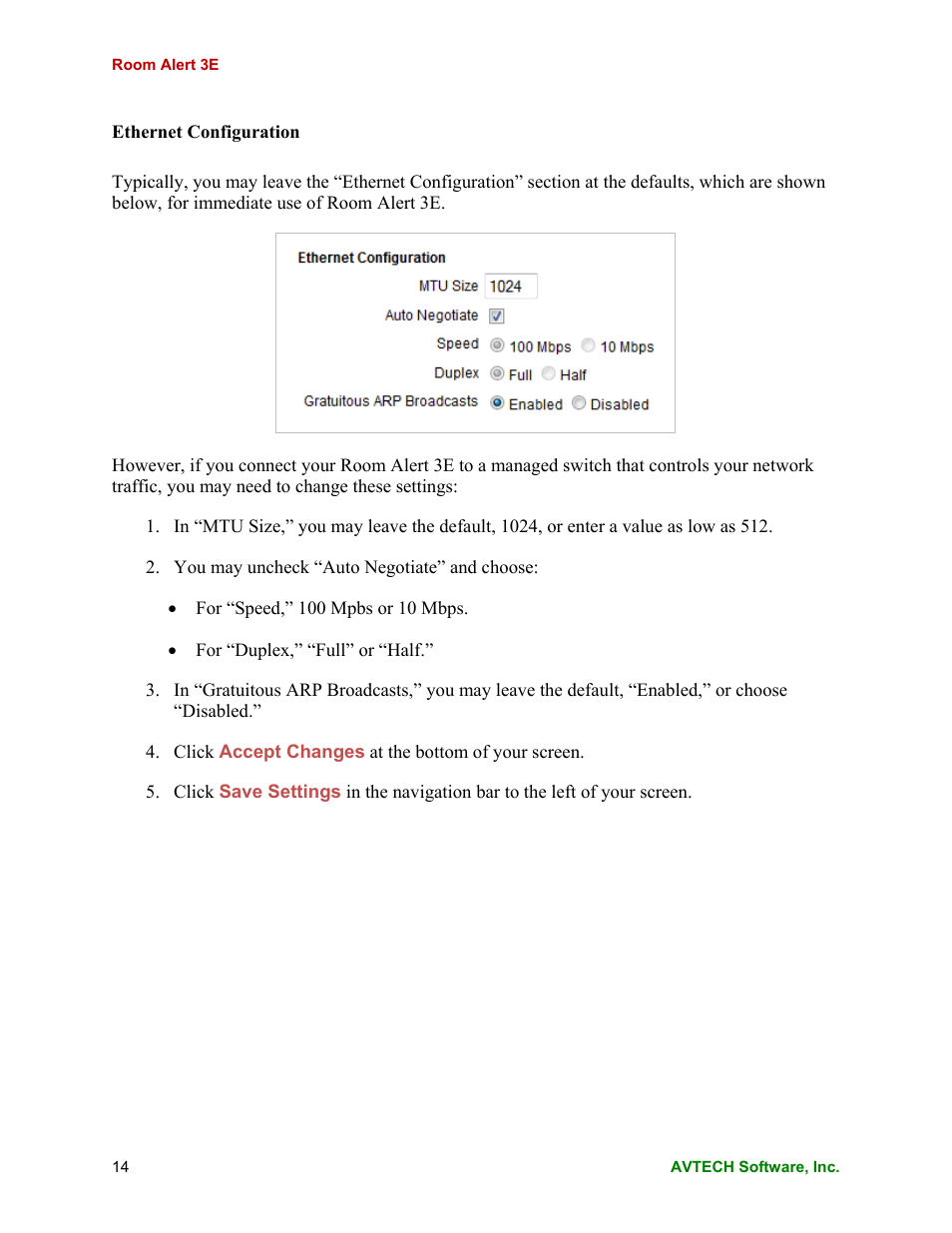 AVTECH Room Alert 3E Monitor (RA3E-ES0-BAS) User Manual | Page 18 / 48