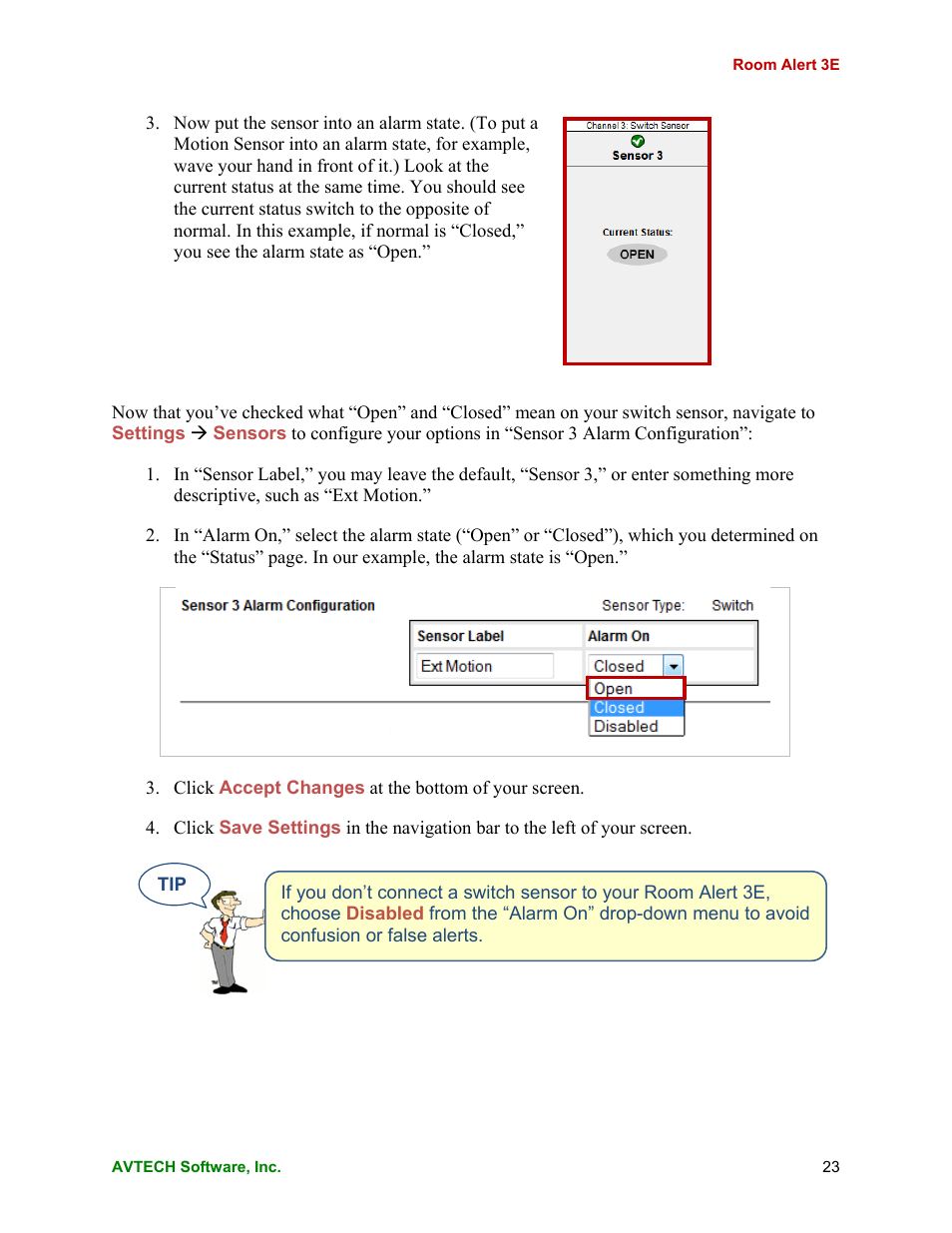 AVTECH Room Alert 3E Monitor (RA3E-ES0-BAS) User Manual | Page 27 / 48