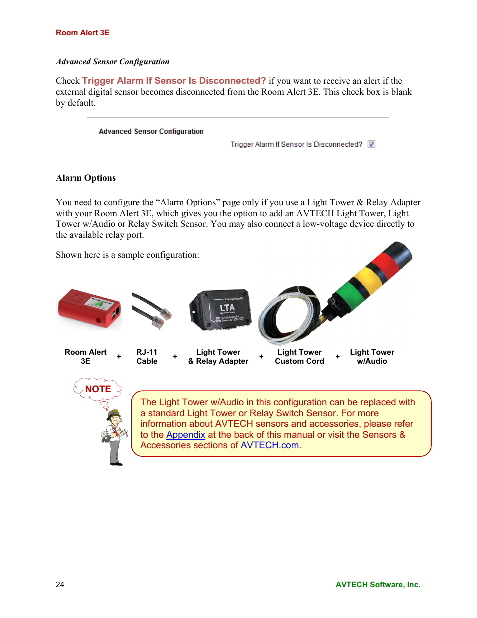 AVTECH Room Alert 3E Monitor (RA3E-ES0-BAS) User Manual | Page 28 / 48