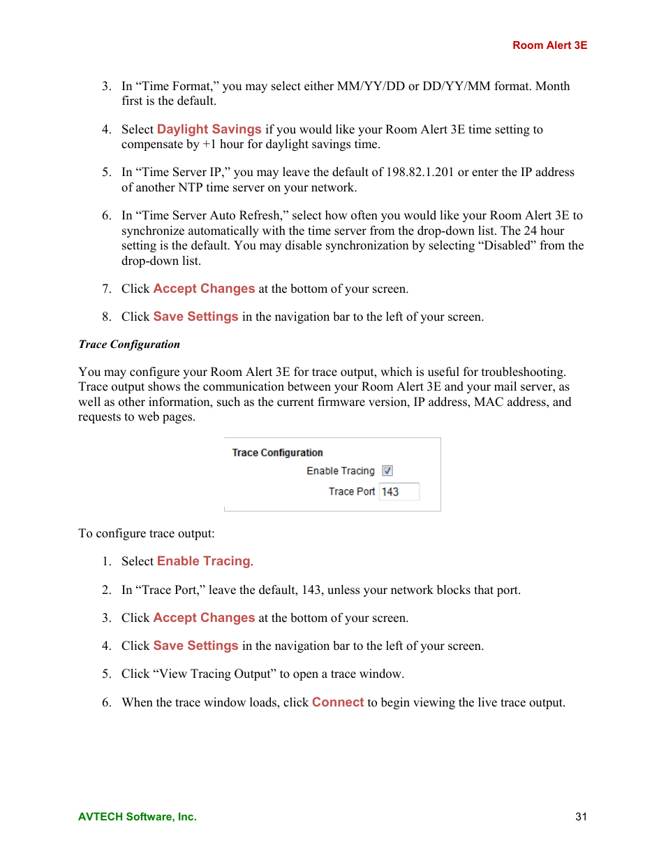 AVTECH Room Alert 3E Monitor (RA3E-ES0-BAS) User Manual | Page 35 / 48