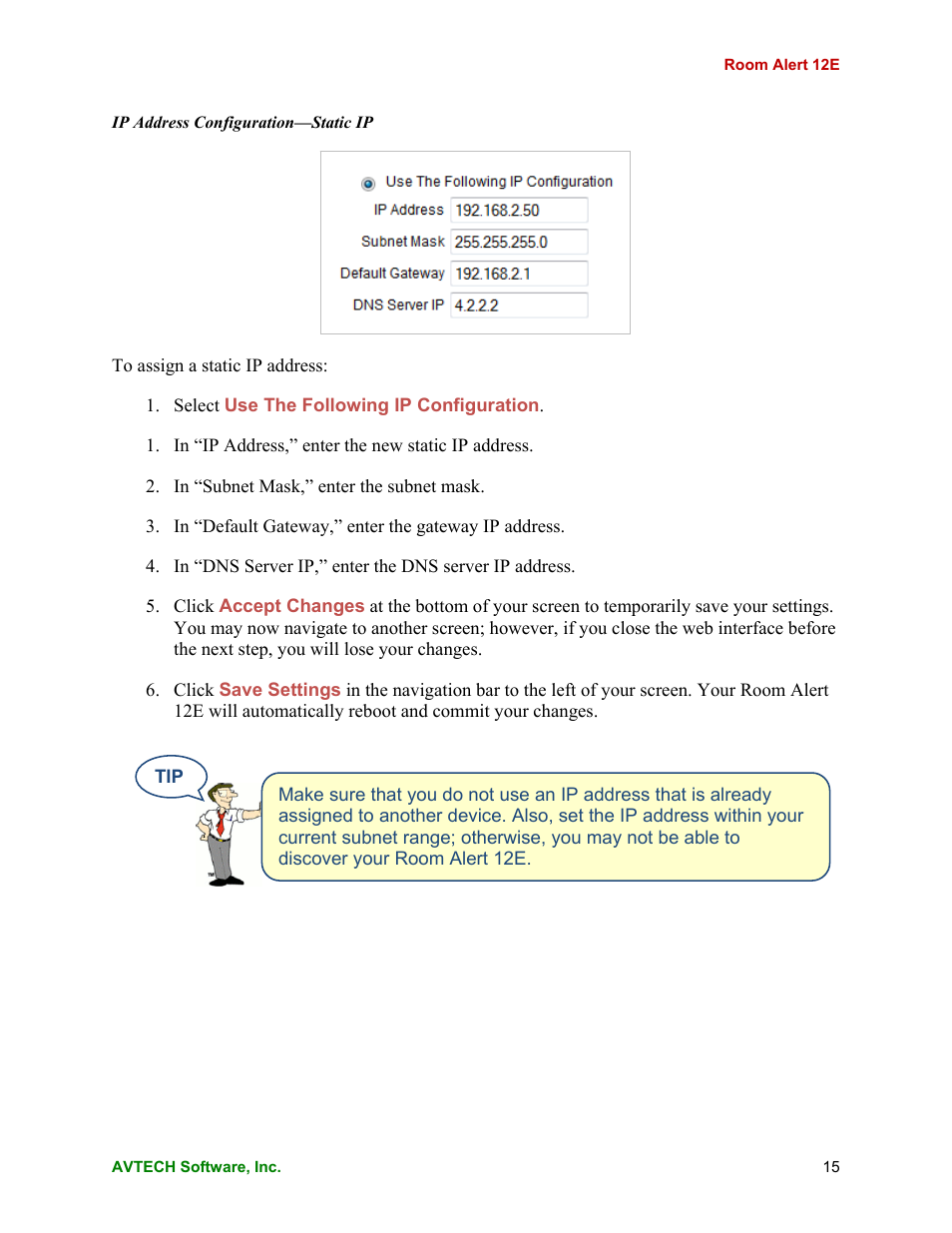 AVTECH Room Alert 12ER Monitor (RA12E-TH1-RAS) User Manual | Page 19 / 56