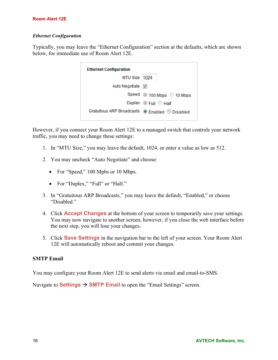 AVTECH Room Alert 12ER Monitor (RA12E-TH1-RAS) User Manual | Page 20 / 56