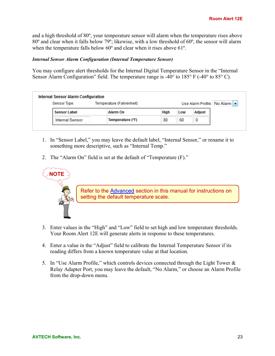 AVTECH Room Alert 12ER Monitor (RA12E-TH1-RAS) User Manual | Page 27 / 56