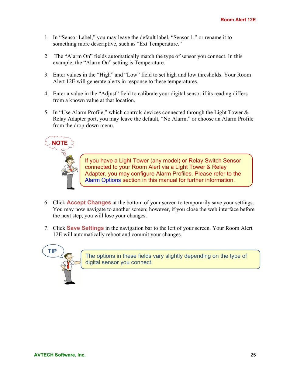 AVTECH Room Alert 12ER Monitor (RA12E-TH1-RAS) User Manual | Page 29 / 56