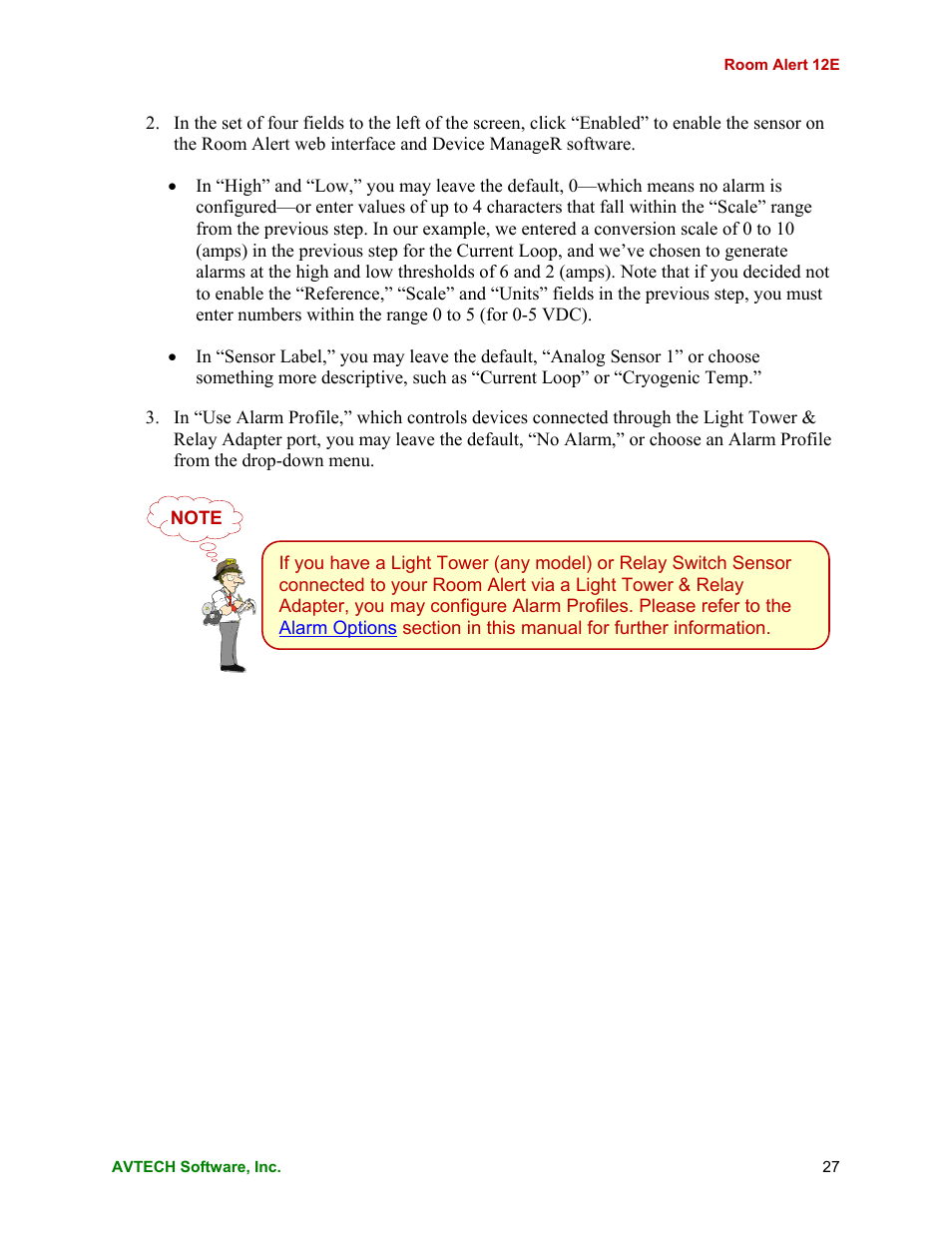 AVTECH Room Alert 12ER Monitor (RA12E-TH1-RAS) User Manual | Page 31 / 56