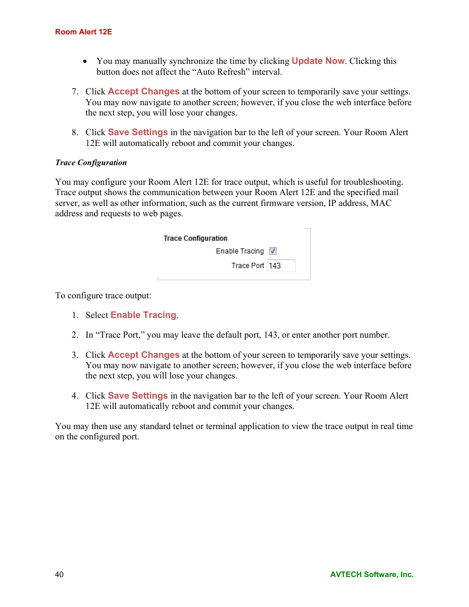 AVTECH Room Alert 12ER Monitor (RA12E-TH1-RAS) User Manual | Page 44 / 56