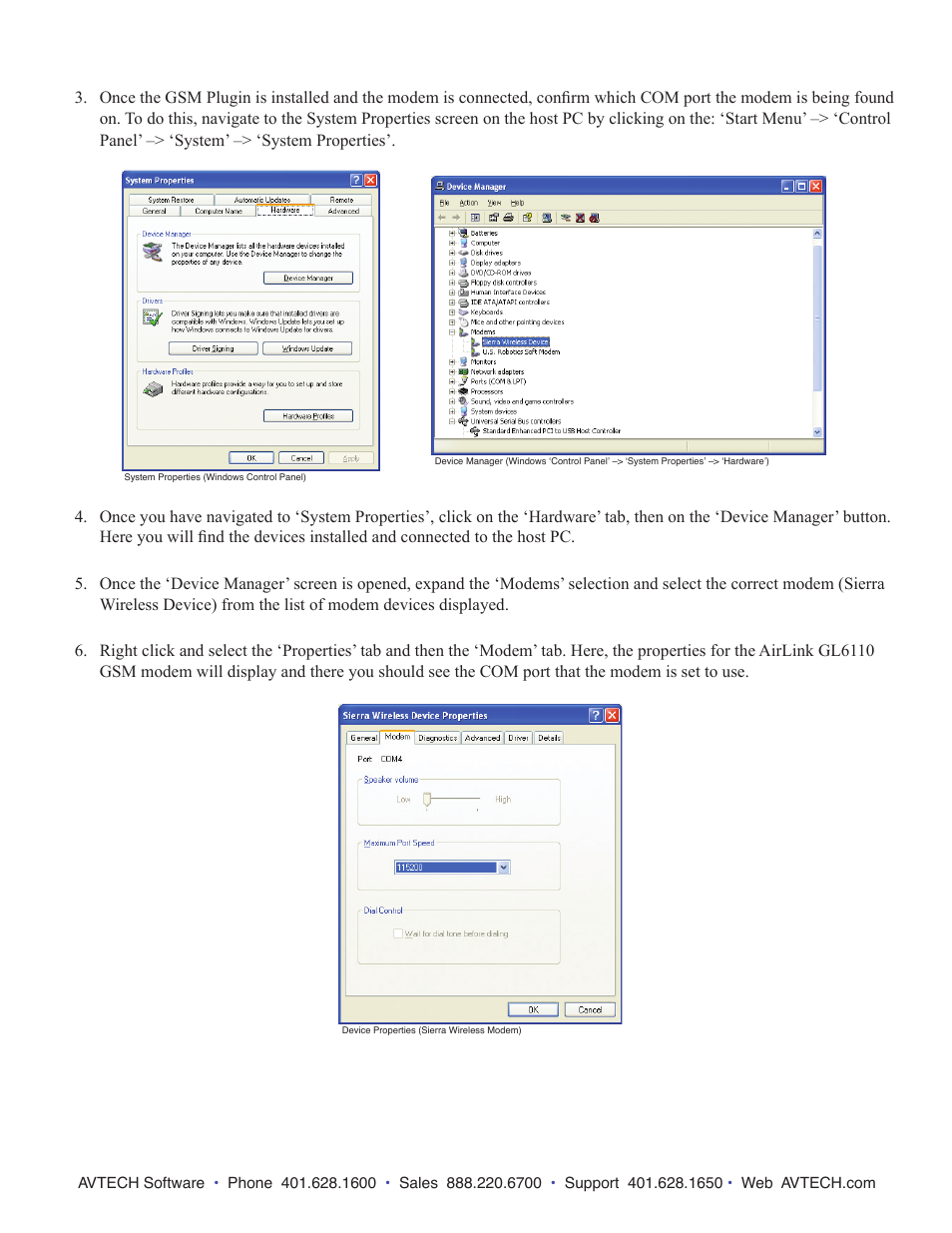 AVTECH Dial Out Plugin Bundle User Manual | Page 2 / 4