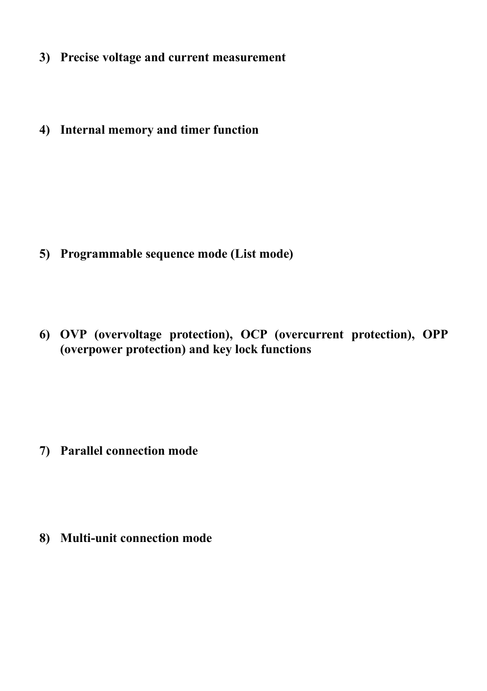 B&K Precision XLN60026 - Manual User Manual | Page 102 / 207