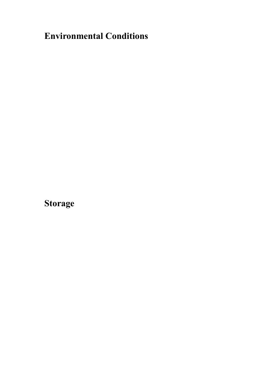 5 environmental conditions, 6 storage, Environmental conditions | Storage | B&K Precision XLN60026 - Manual User Manual | Page 106 / 207