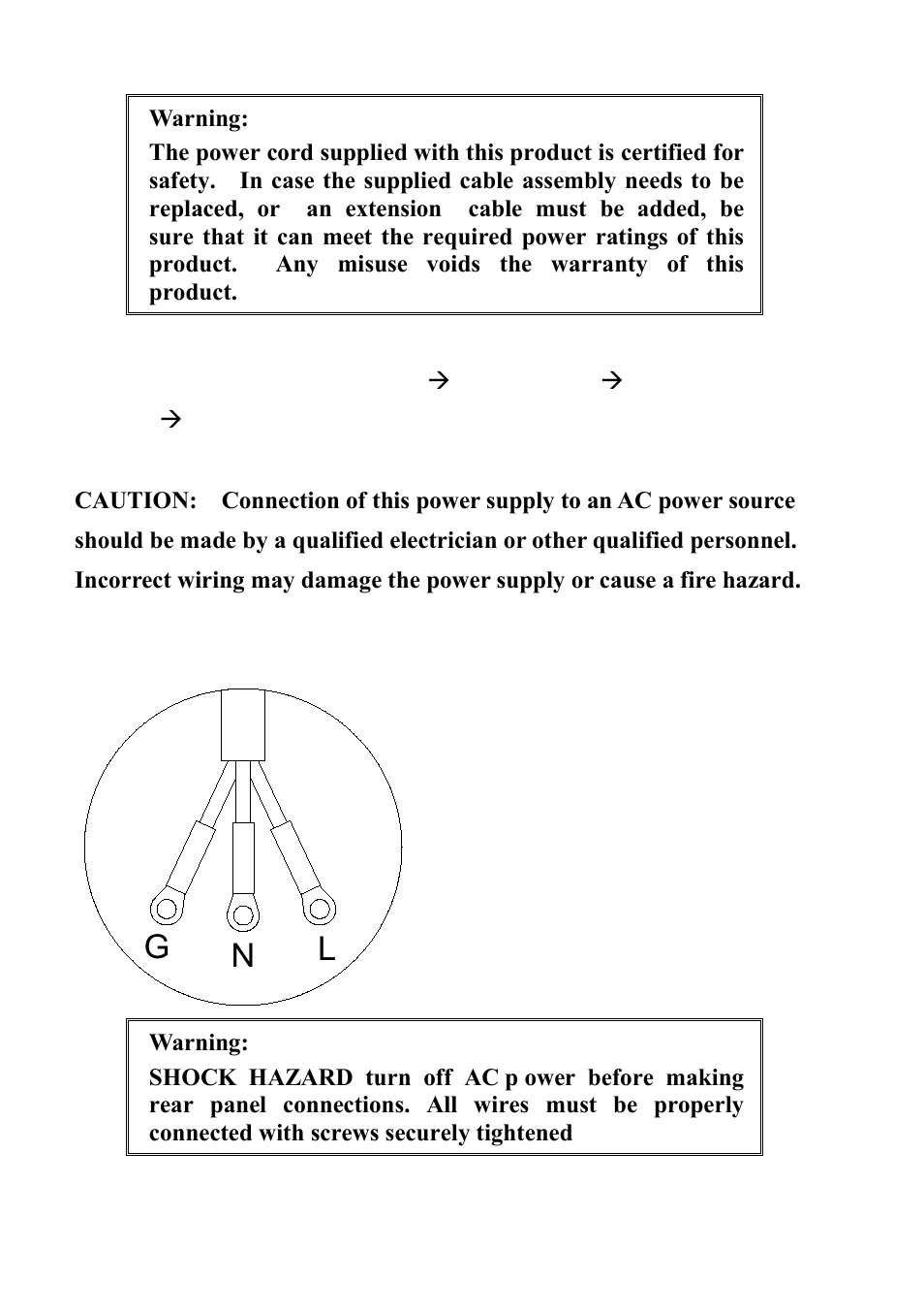 Gn l | B&K Precision XLN60026 - Manual User Manual | Page 111 / 207