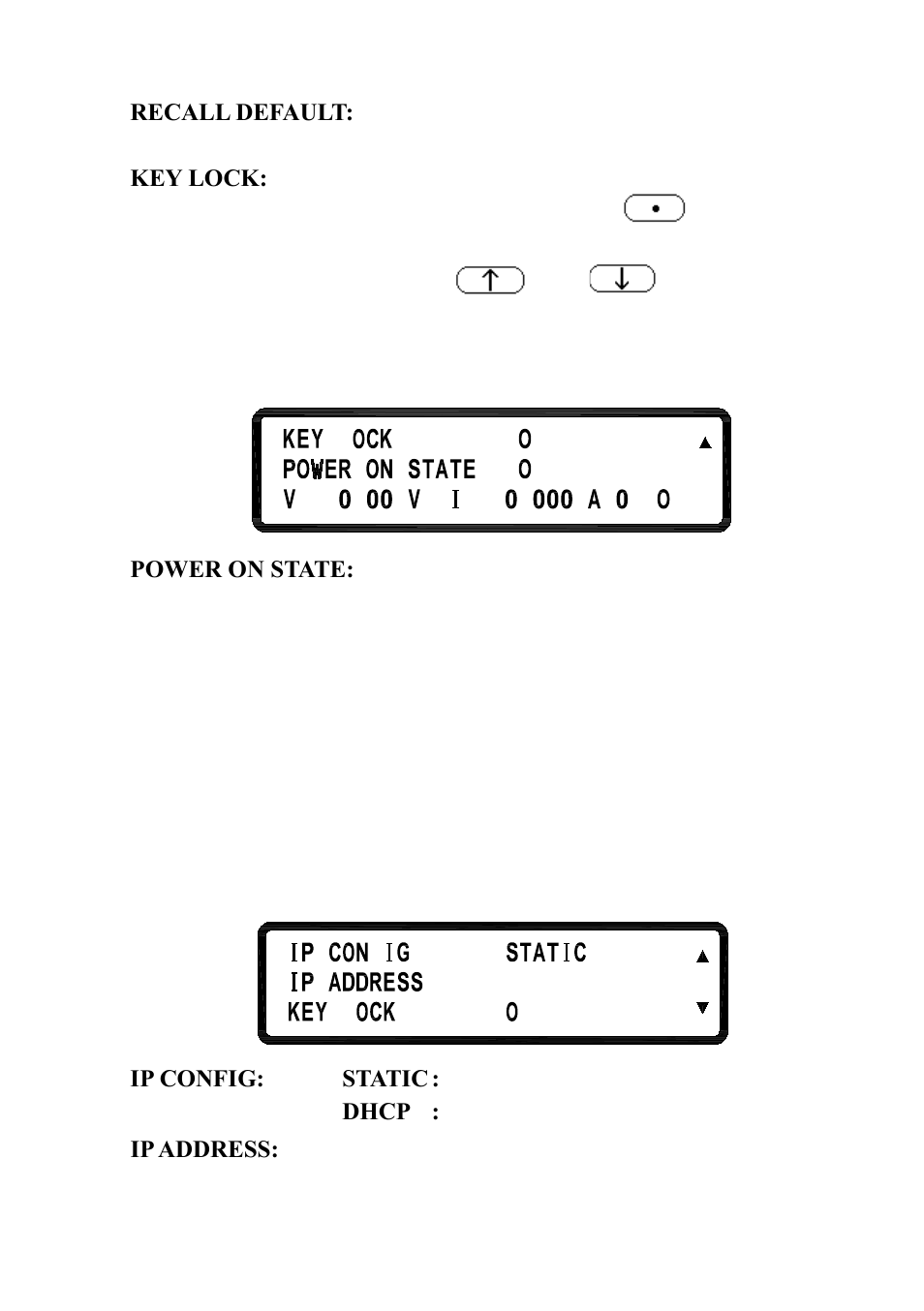 B&K Precision XLN60026 - Manual User Manual | Page 119 / 207