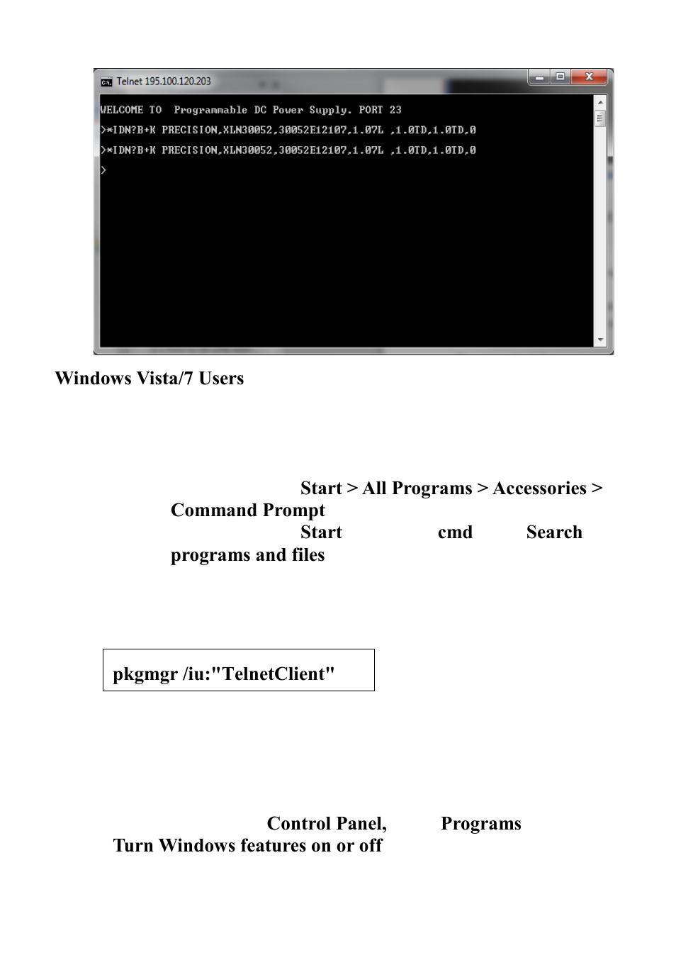 B&K Precision XLN60026 - Manual User Manual | Page 161 / 207