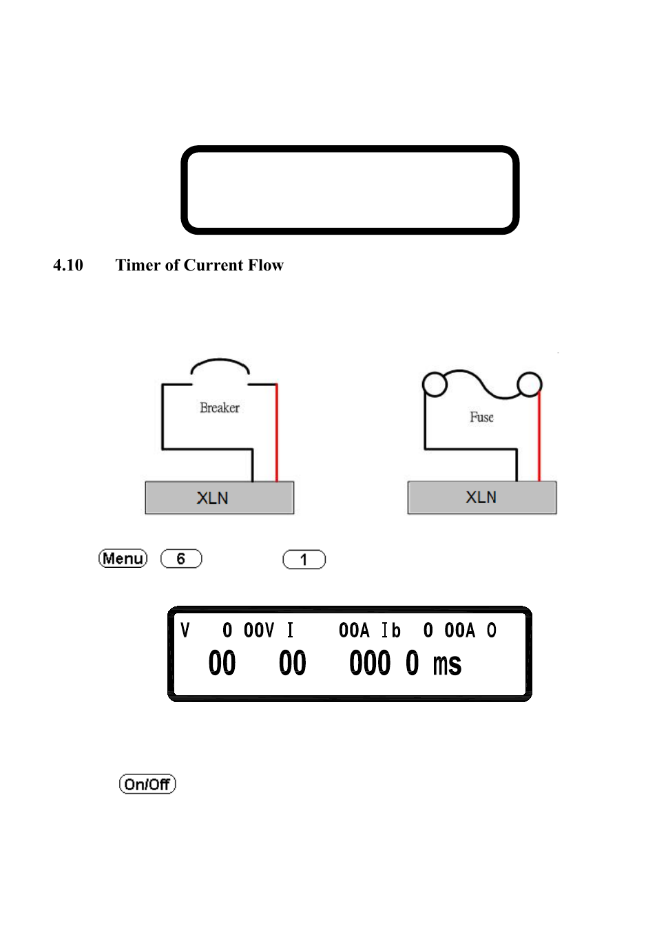 Timer of current flow | B&K Precision XLN60026 - Manual User Manual | Page 50 / 207