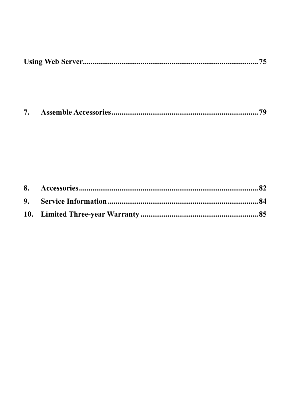 B&K Precision XLN60026 - Manual User Manual | Page 7 / 207