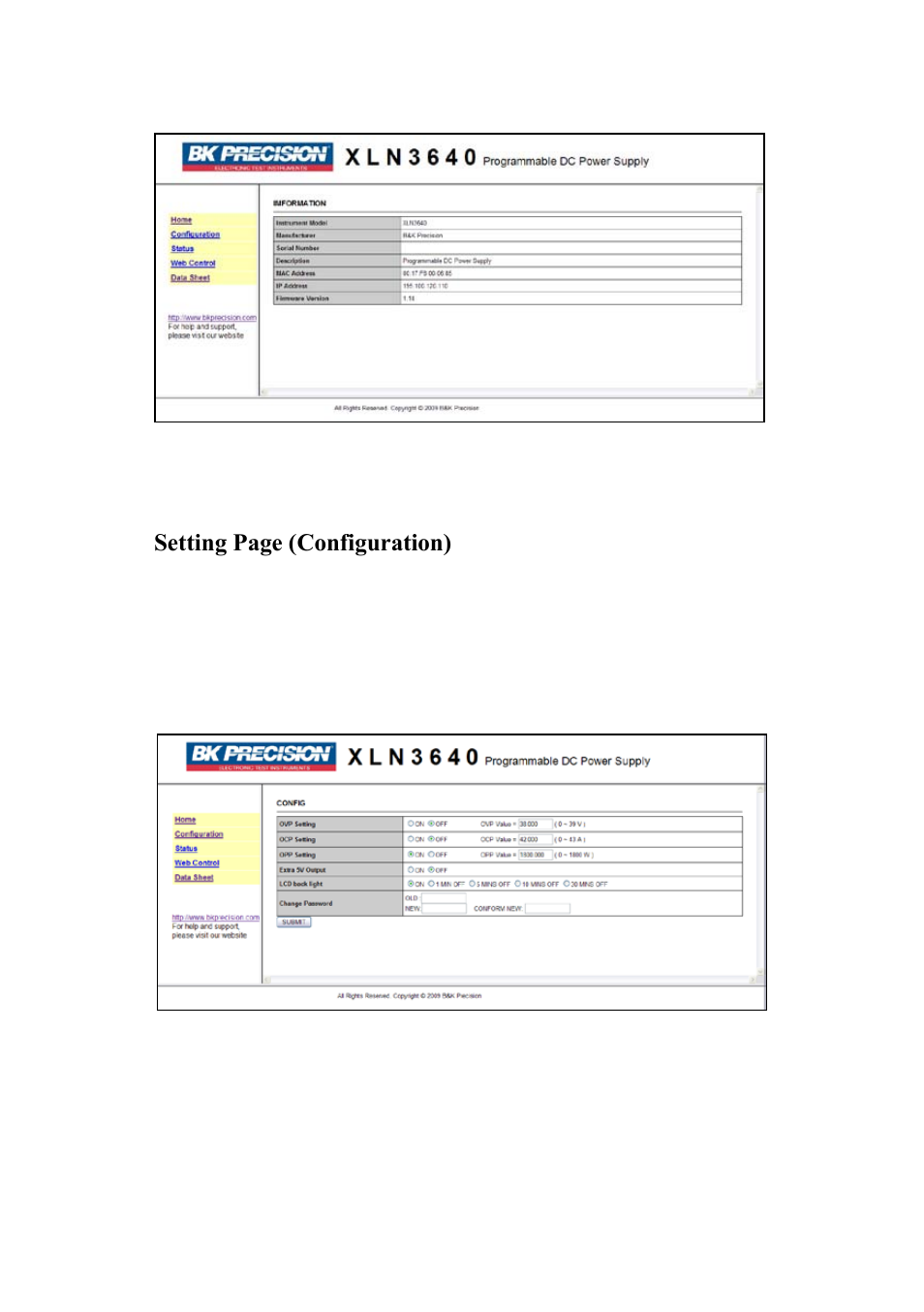 B&K Precision XLN60026 - Manual User Manual | Page 83 / 207