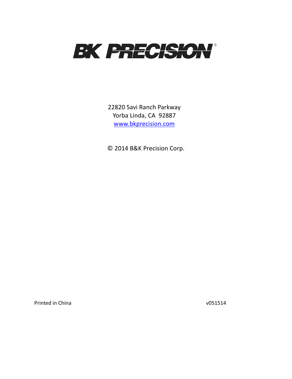 B&K Precision 9116 - Manual User Manual | Page 74 / 74