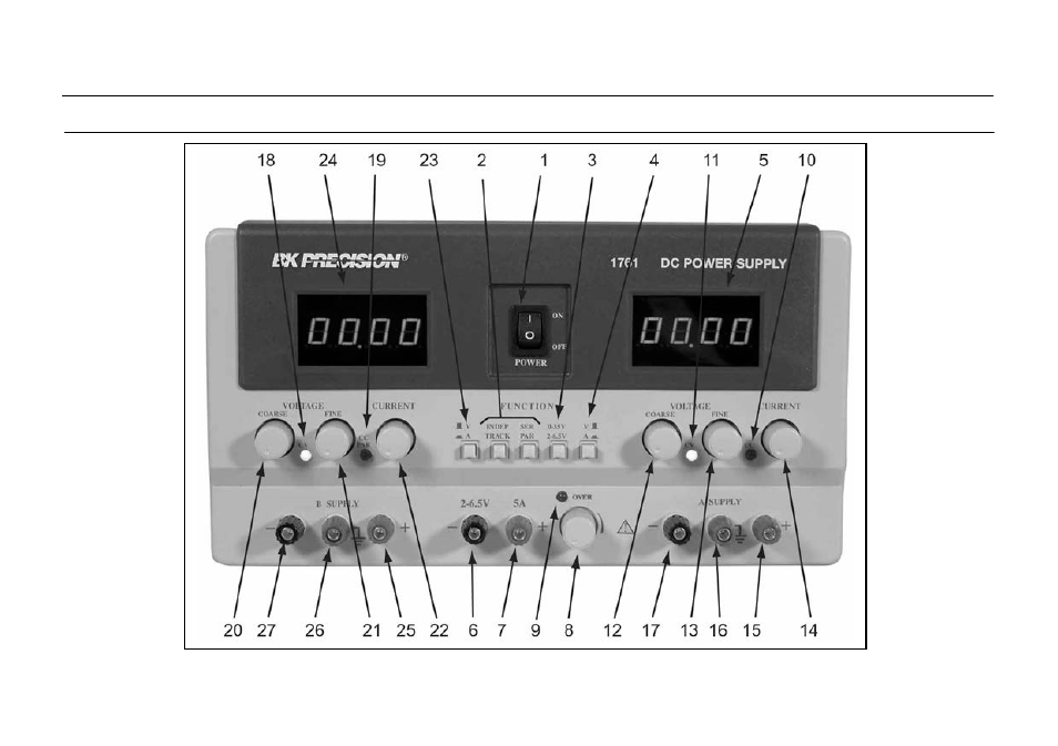 B&K Precision 1762 - Manual User Manual | Page 11 / 49