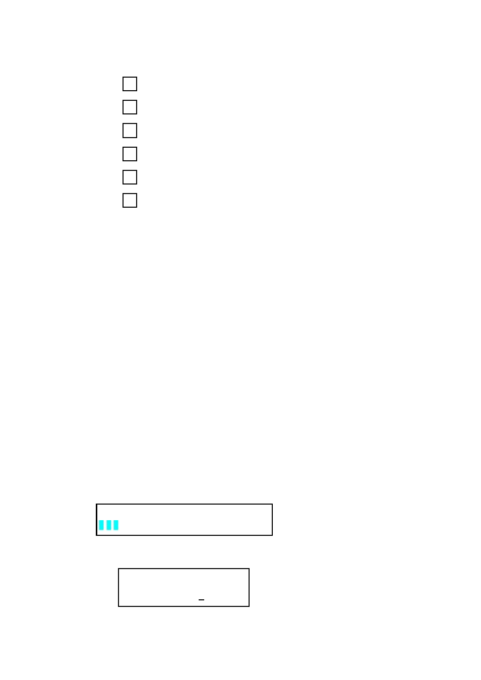 3 preliminary checkout, Check the list of supplied items, Checkout procedure | System test, please wait | B&K Precision 9150-9153 - Manual User Manual | Page 7 / 50