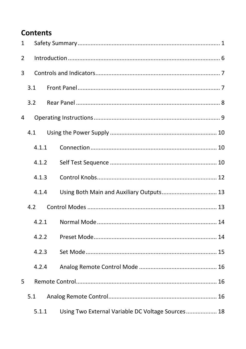 B&K Precision 1688B - Manual User Manual | Page 6 / 42