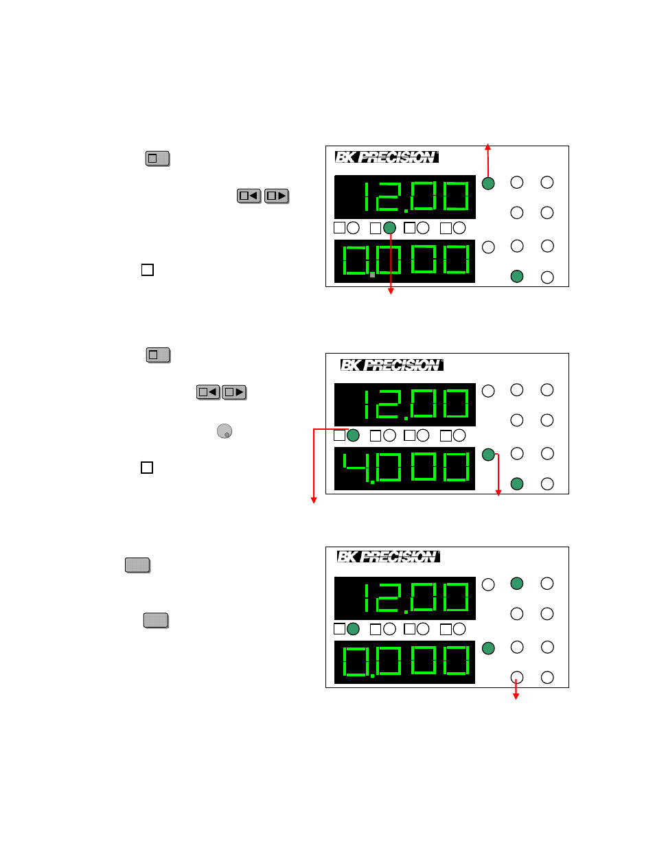 Quick start, Set voltage set current turn output on/off | B&K Precision 9110 - Manual User Manual | Page 6 / 12