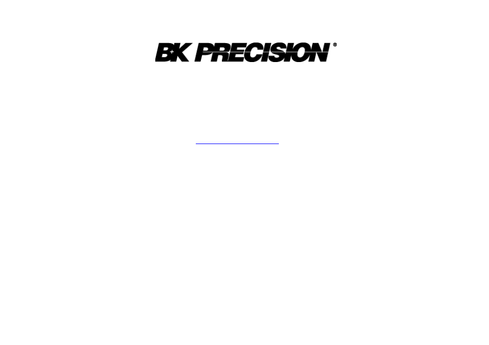 B&K Precision 1667 - Manual User Manual | Page 12 / 12