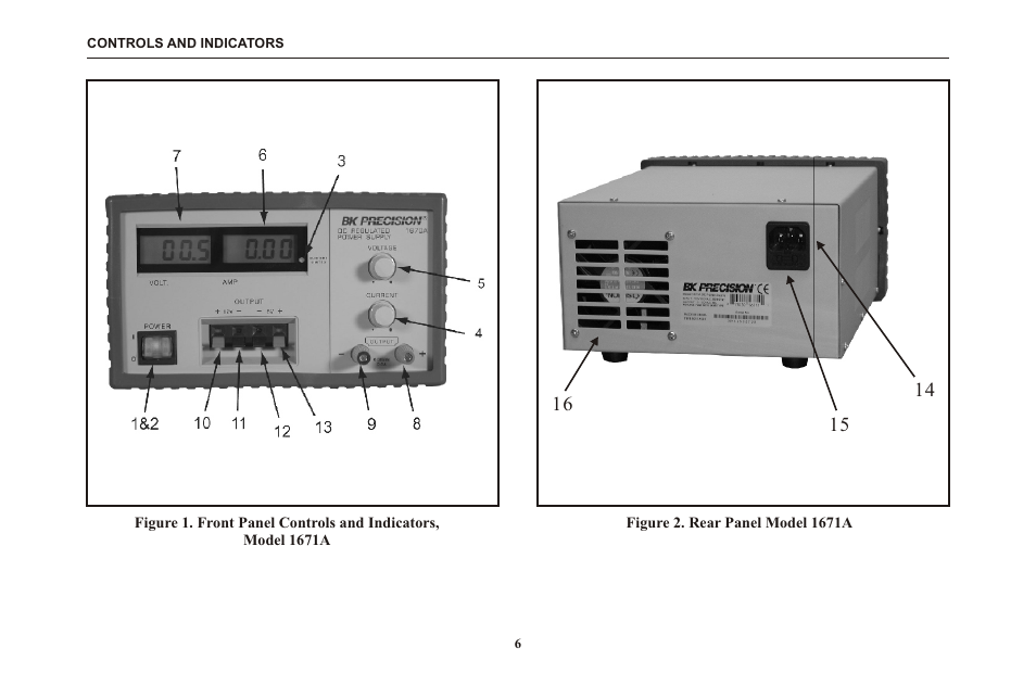 頁面 12 | B&K Precision 1671A - Manual User Manual | Page 12 / 22
