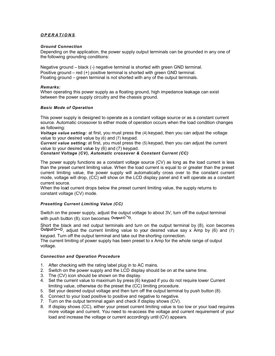 B&K Precision 1550 - Manual User Manual | Page 5 / 8
