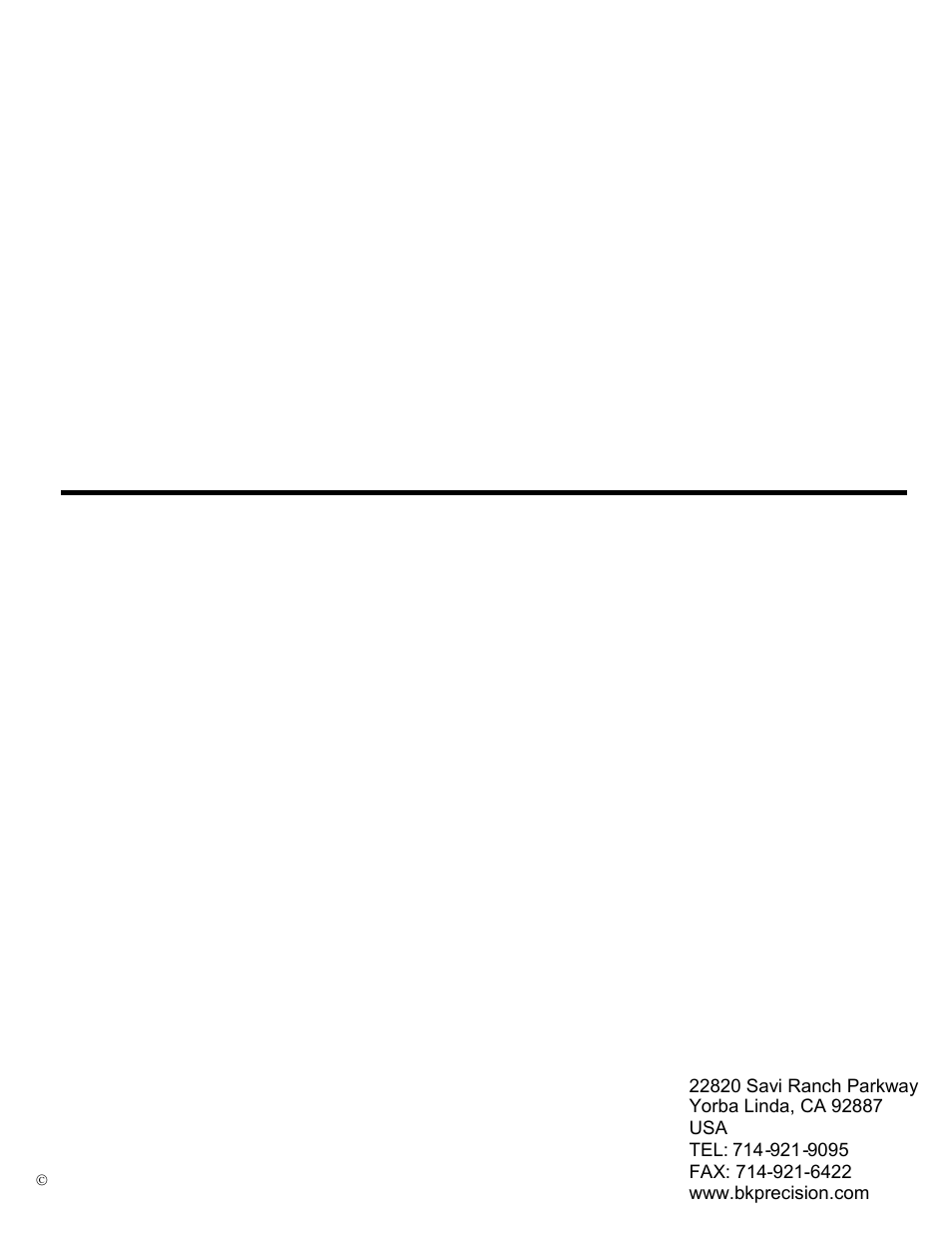 B&K Precision 1550 - Manual User Manual | Page 8 / 8