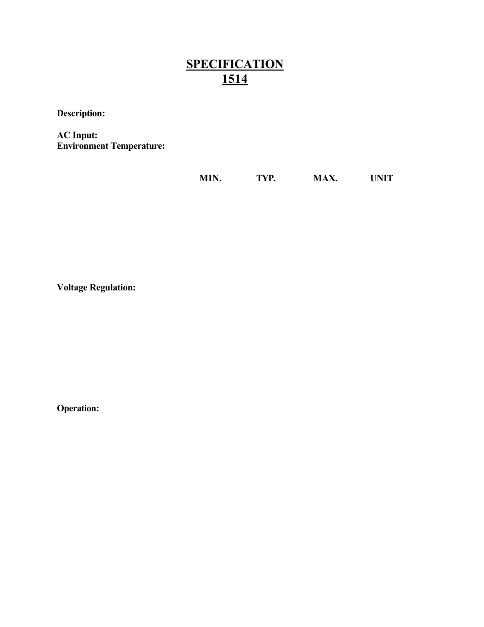 B&K Precision 1514 - Manual User Manual | 1 page