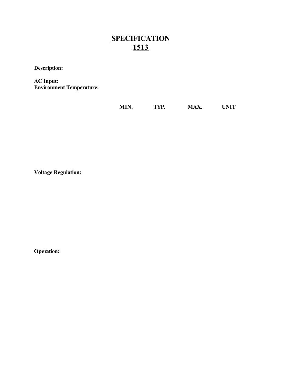 B&K Precision 1513 - Manual User Manual | 1 page