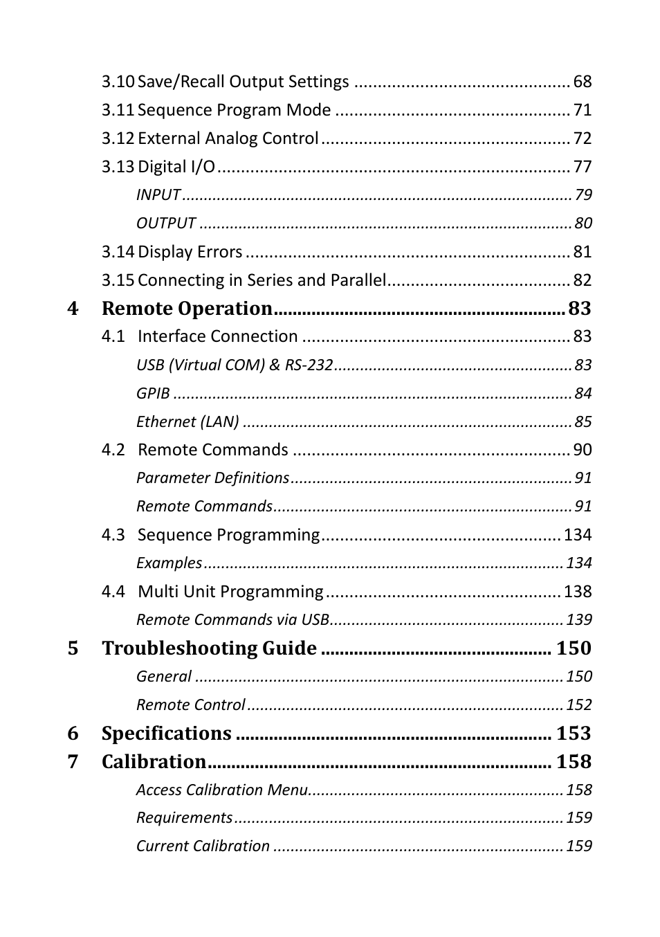 B&K Precision 9171-9174 - Manual User Manual | Page 11 / 187