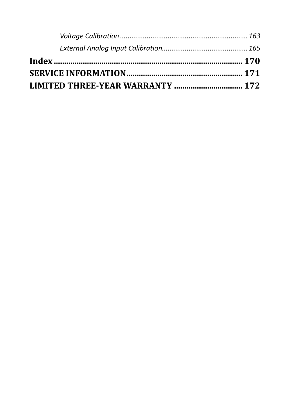 B&K Precision 9171-9174 - Manual User Manual | Page 12 / 187