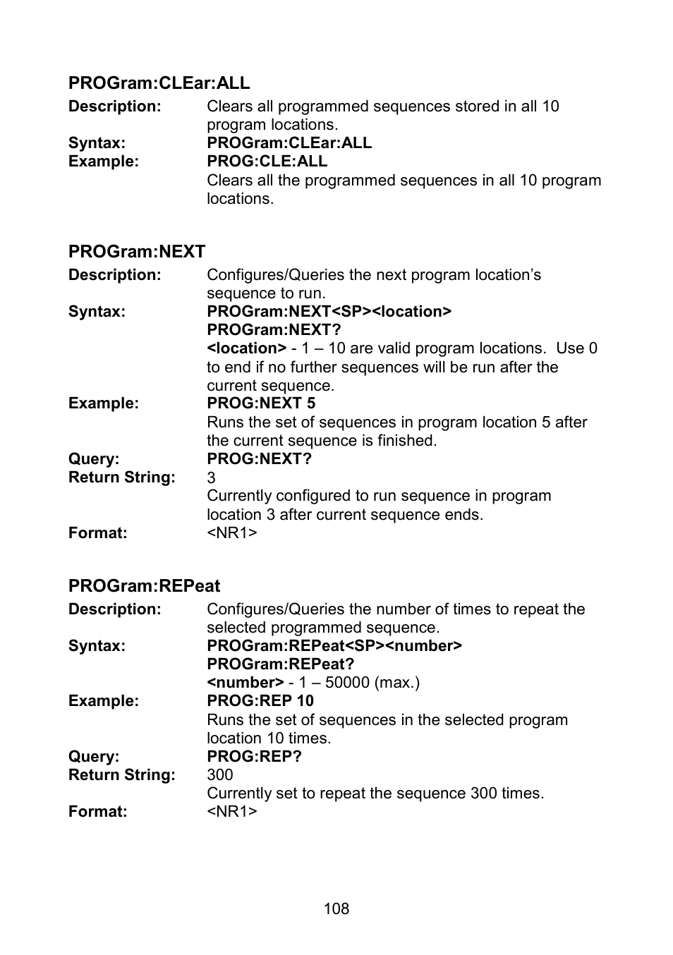 B&K Precision 9171-9174 - Manual User Manual | Page 120 / 187