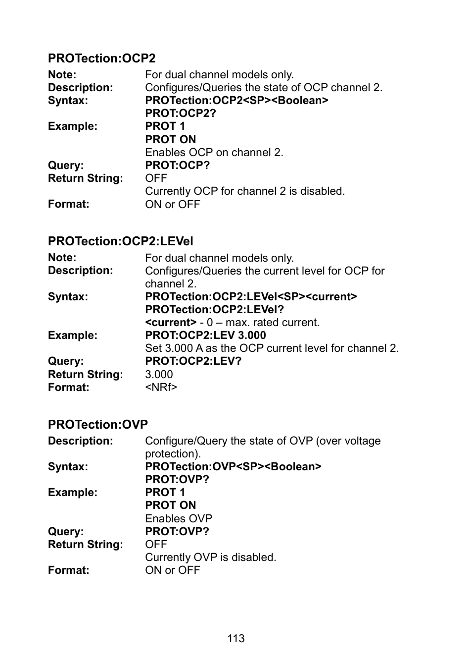 B&K Precision 9171-9174 - Manual User Manual | Page 125 / 187