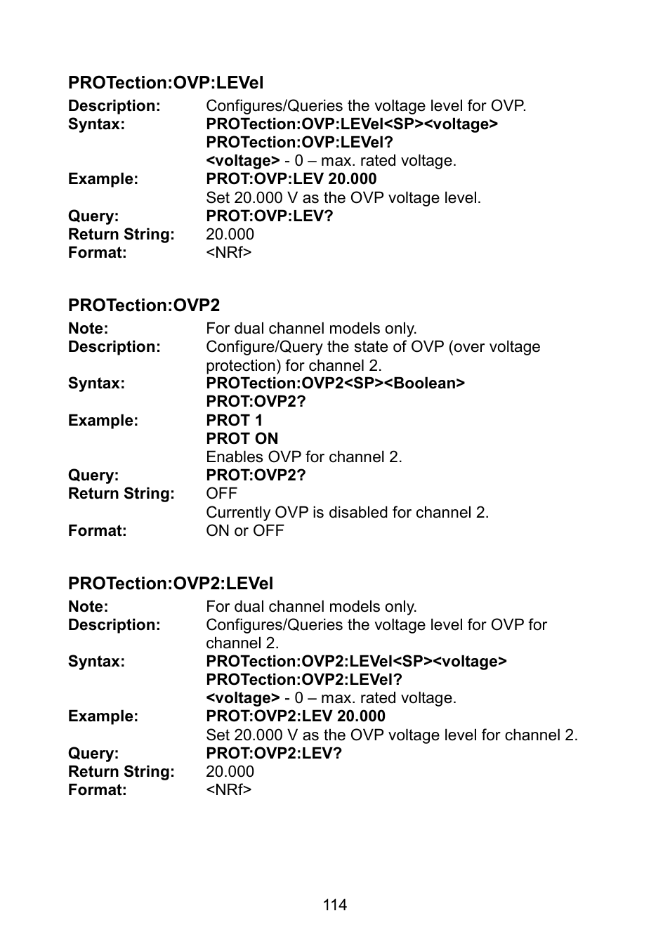 B&K Precision 9171-9174 - Manual User Manual | Page 126 / 187