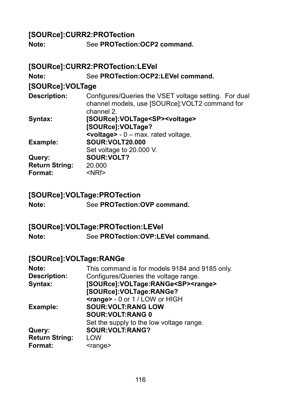 B&K Precision 9171-9174 - Manual User Manual | Page 128 / 187