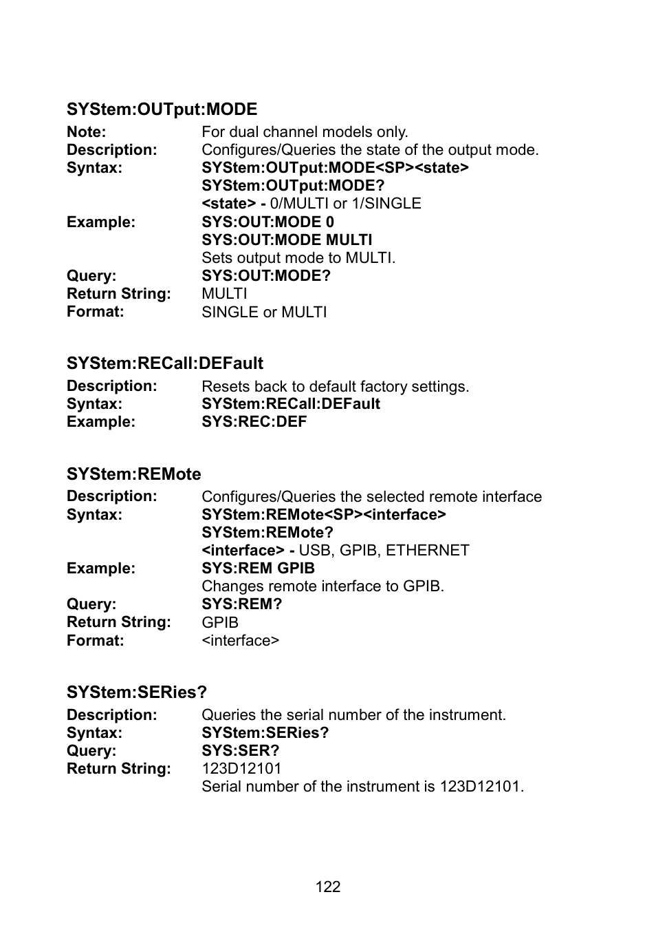 B&K Precision 9171-9174 - Manual User Manual | Page 134 / 187