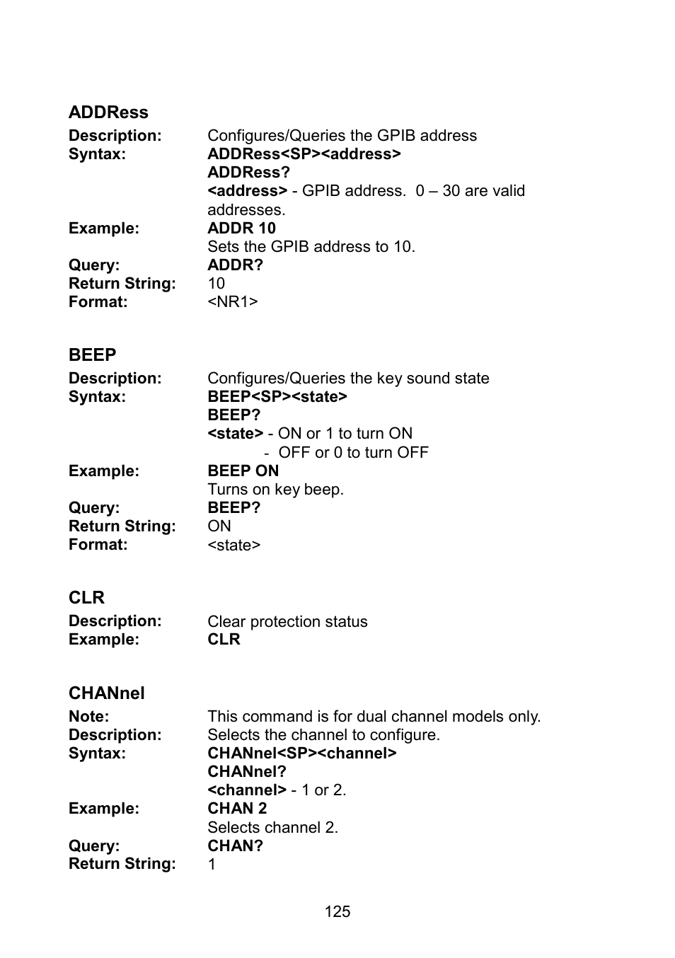 B&K Precision 9171-9174 - Manual User Manual | Page 137 / 187