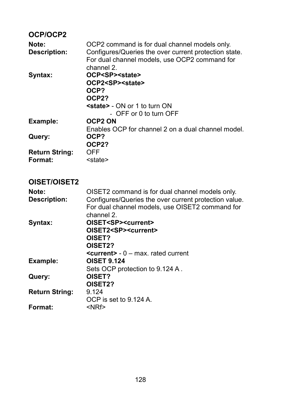 B&K Precision 9171-9174 - Manual User Manual | Page 140 / 187