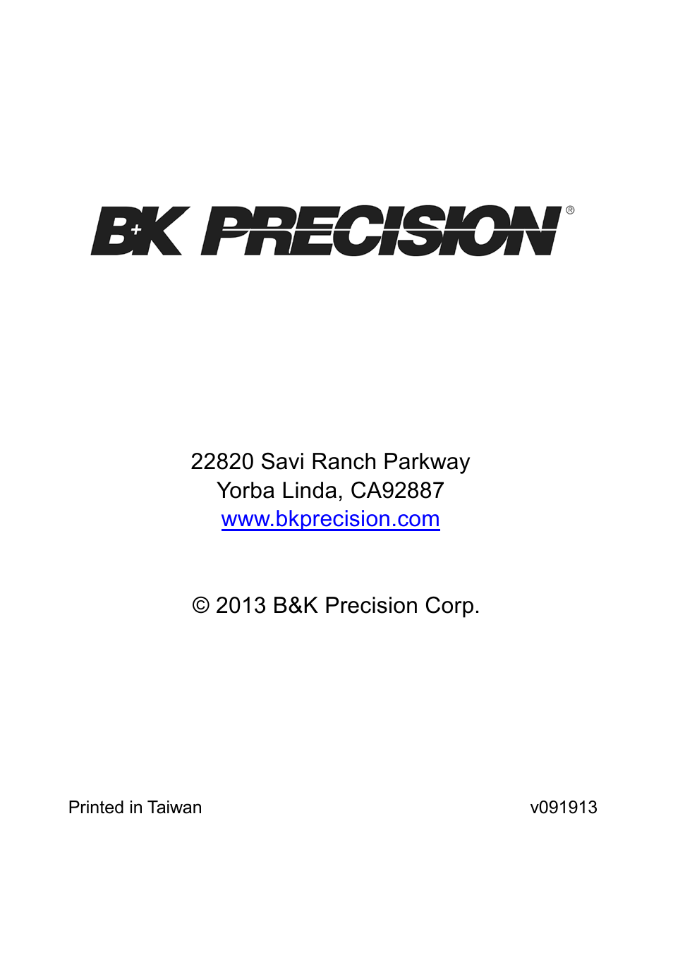 B&K Precision 9171-9174 - Manual User Manual | Page 187 / 187