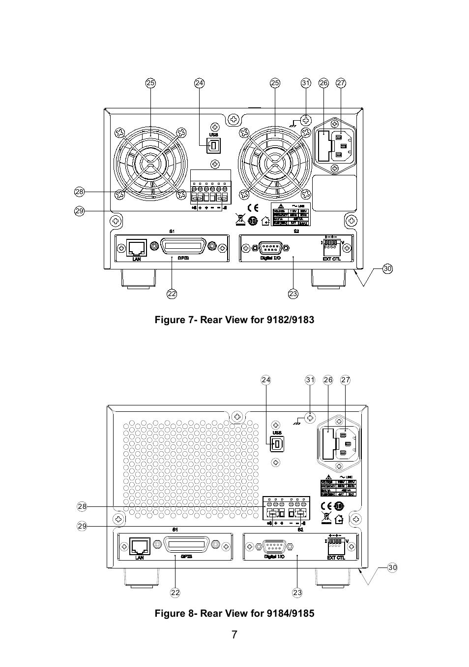 B&K Precision 9171-9174 - Manual User Manual | Page 19 / 187