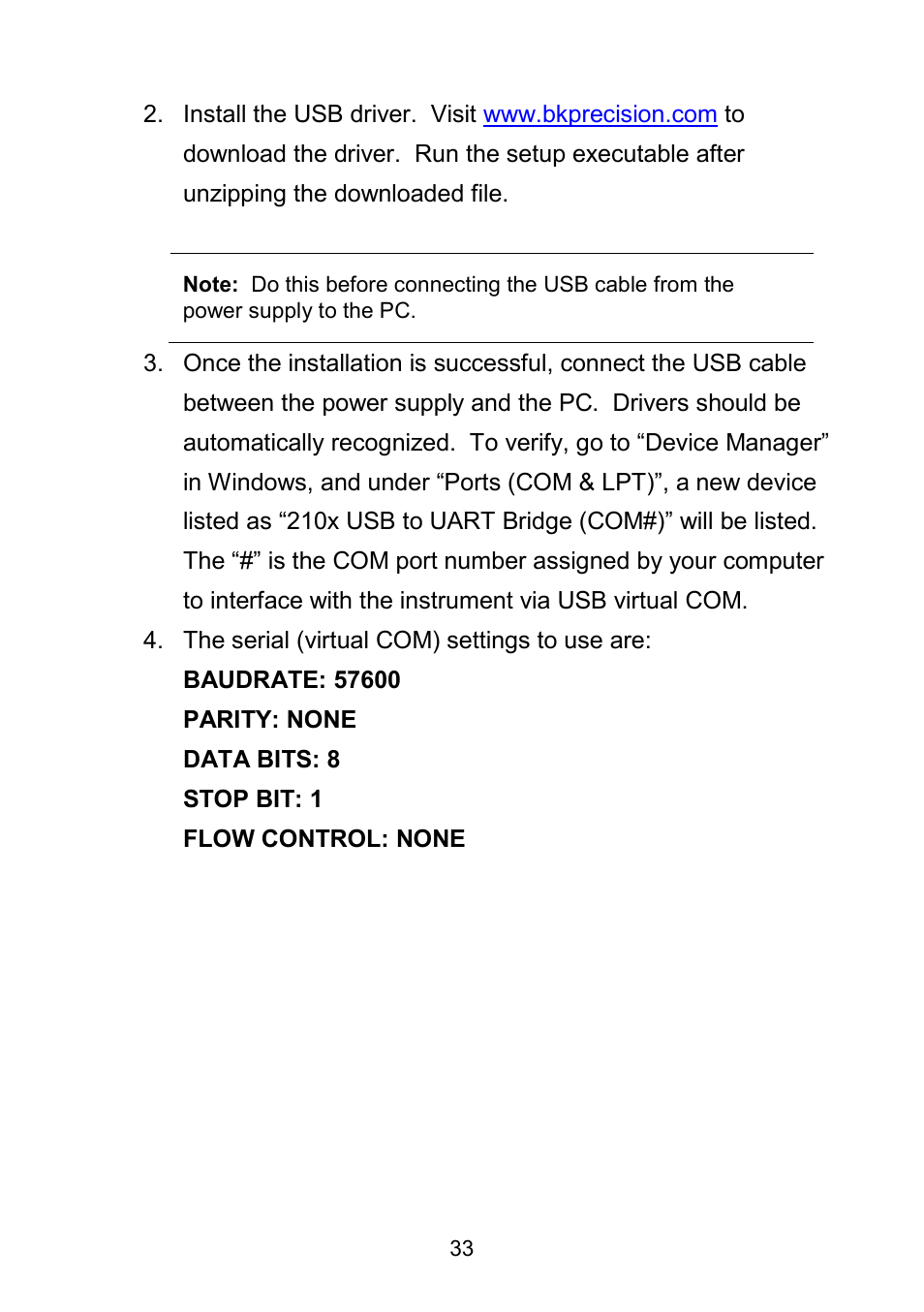 B&K Precision 9171-9174 - Manual User Manual | Page 45 / 187