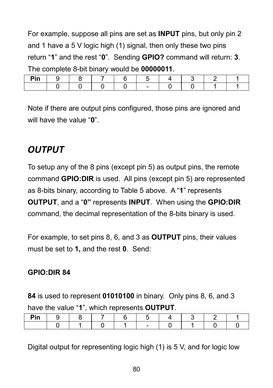 Output | B&K Precision 9171-9174 - Manual User Manual | Page 92 / 187